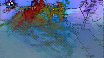 الأمطار تتجه للسواحل الشمالية والوجه البحري خلال الساعات المقبلة